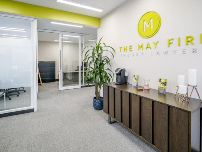 Inside the May Firm office